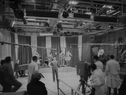 Centro televisivo RAI, piazzale Clodio, Roma, Italia, 1958