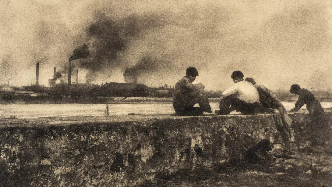 Céline Laguarde, Les usines du Boucau, 1913. Avec l'aimable autorisation du Musée d’Orsay