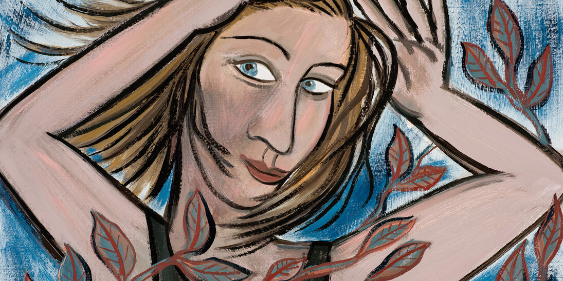 Cooper Eileen_Here the Wind Cry. Courtesy of Eileen Cooper and The Fine Art Society.