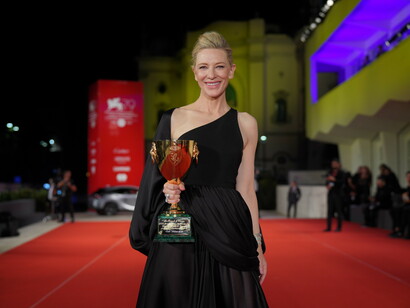 Cate Blanchett, vincitrice della Coppa Volpi per la miglior interpretazione femminile in Tár