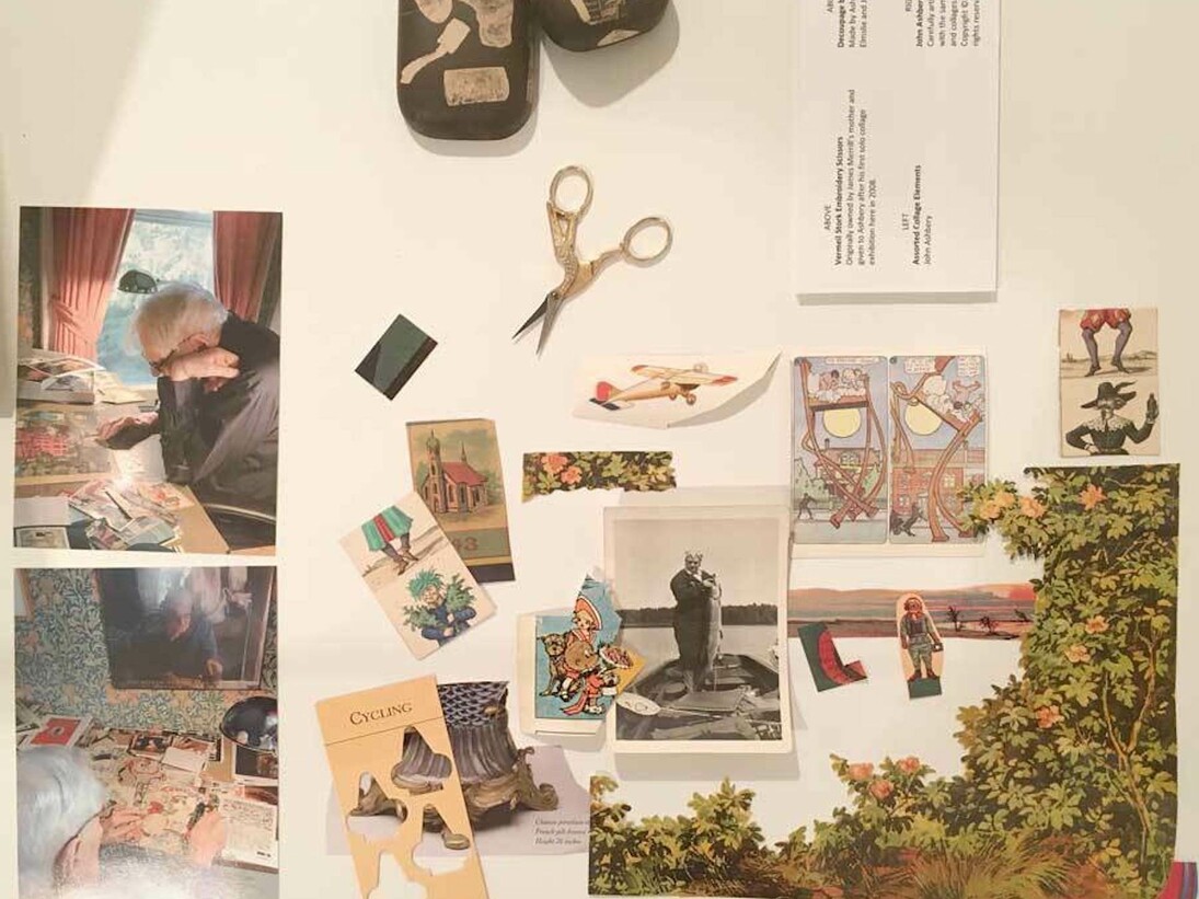 John Ashbery, Exhibition view. Courtesy of The Tibor de Nagy Gallery