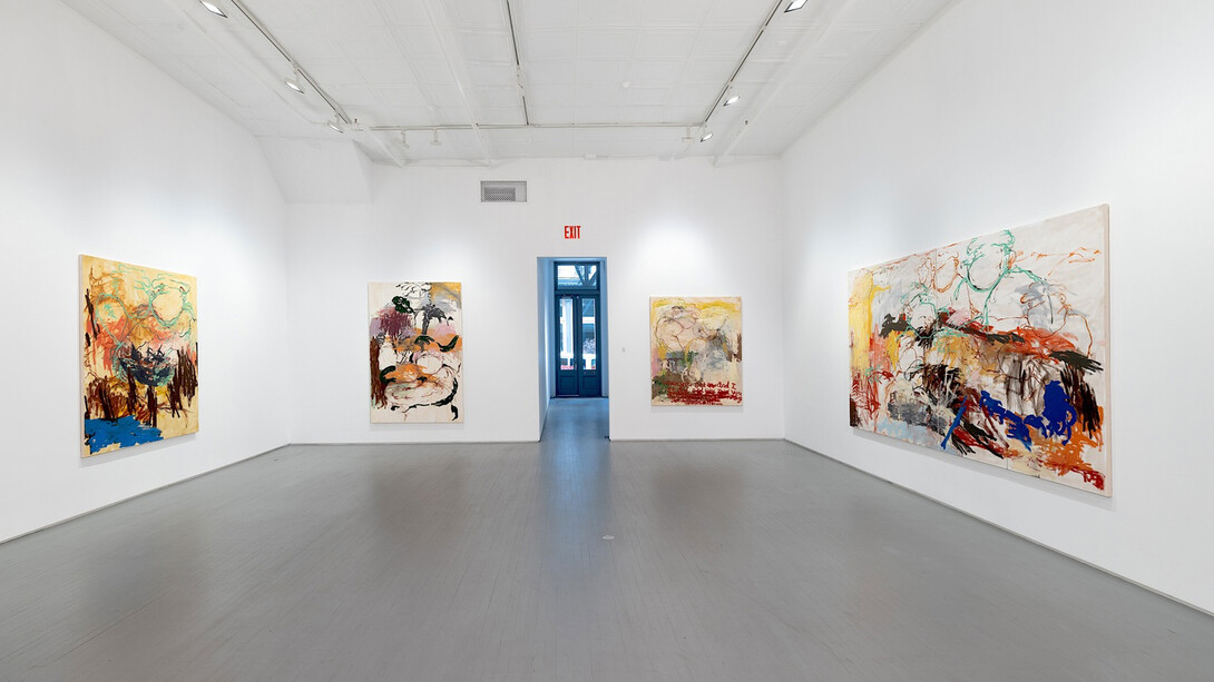 Lola Stong-Brett, Sometime somewhere someone is dancing, exhibition view. Courtesy of James Fuentes