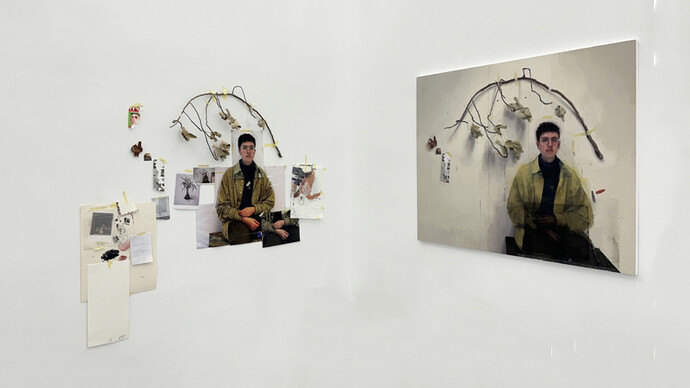 Varios artistas, Novus, vista de la exhibición. Cortesía de la galería Espacio Mínimo