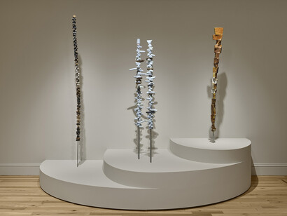 Louise Bourgeois, Germinal, exhibition view. Courtesy of Craig Starr Gallery