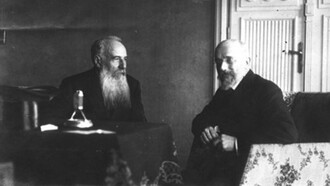 The Prime Ministers of Serbia and Greece Nikola Pašić and Eleftherios Venizelos, signed a Treaty of Peace, Friendship and Mutual Protection in 1913