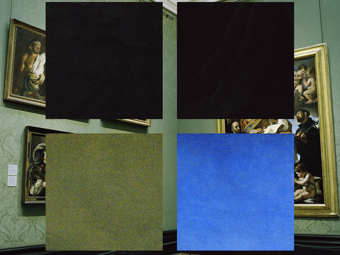 John Hilliard, Mixed Palette, 2015, pigment print on Hahnemuhle paper, 115 x 132 cm, edition 1 of 3 © John Hilliard, courtesy of the artist and Galerie Max Hetzler, Berlin | Paris