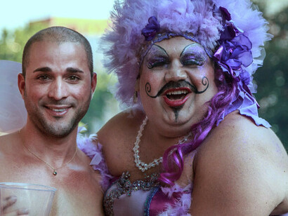Participantes en una Marcha del Orgullo 
