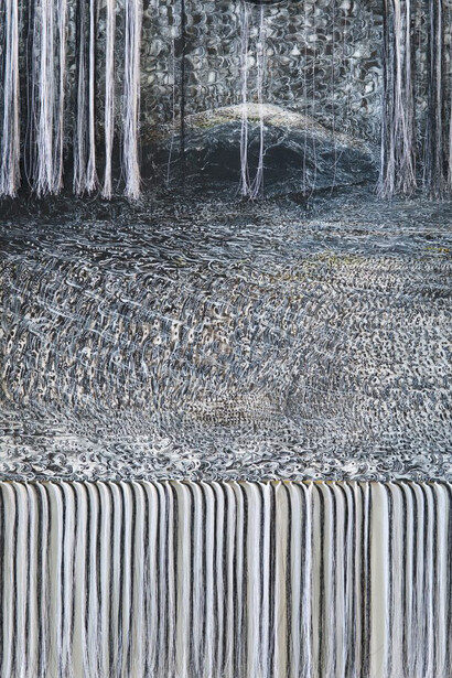 Outi Pieski, Gámasvárri Fjeld, 2014. Courtesy of Kumu Art Museum