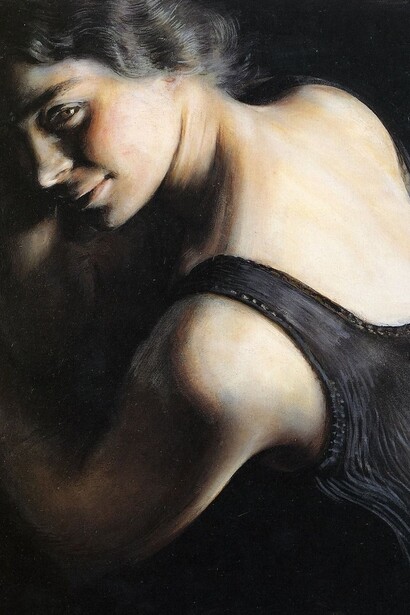 Giacomo Balla, "Il dubbio", 1907-08, Galleria d'Arte Moderna, Roma, Italia