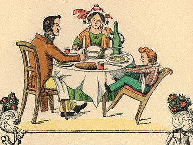 Una illustrazione di Pierino Porcospino di Heinrich Hoffmann