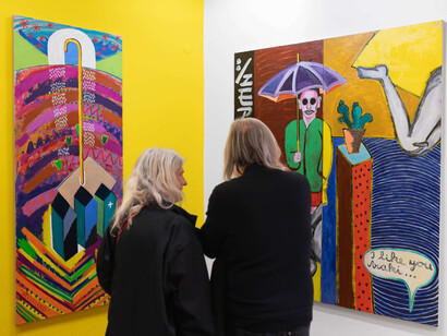 Silvester Plotajs Sicoe, How to dream backwards?, exhibition view. Courtesy of City Art Gallery Ljubljana