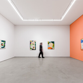 Cícero Dias, Pioneiro da arte abstrata no Brasil, vista da exposição. Cortesia da Galeria Simões de Assis
