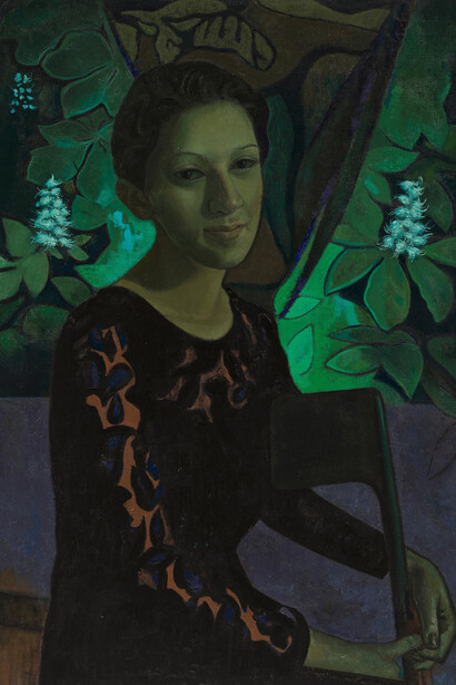 Victor Man, Untitled (Connaissez-vous des esseintes?), 2015. Courtesy of Galerie Max Hetzler