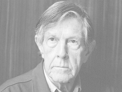 Primo piano di John Cage nel 1988 (Nationaal Archief)