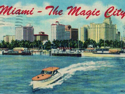 This vintage image exemplifies the city’s enduring reputation as a hotspot for fun, luxury, and consumer culture born from early 20th-century boosterism