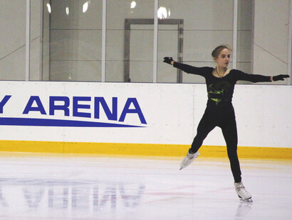 La pattinatrice Veronica Sheveleva