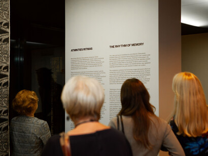 Čiurlionis and design and The rhythm of memory, exhibition view. Courtesy of M. K. Čiurlionis National Museum of Art