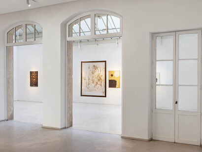 Alberto Burri. Courtesy of Tornabuoni Art Gallery