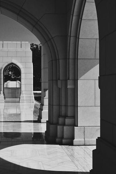 The arch, a passageway tracing the boundaries of past, present, and future