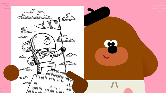 Designing Duggee. Courtesy of Design Museum