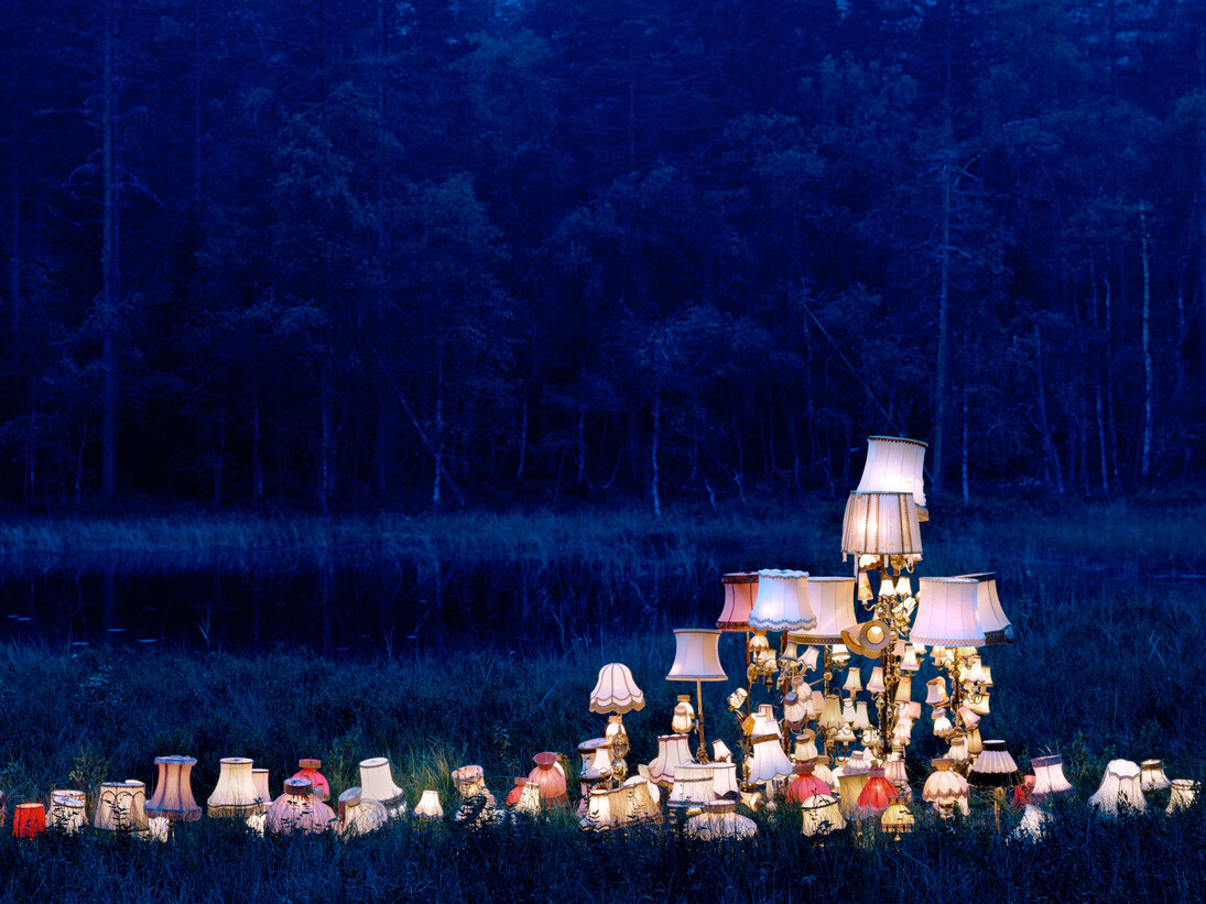 Rune Guneriussen, An upward displacement, 2010, 125 x 191 cm, digital c-print/aluminium