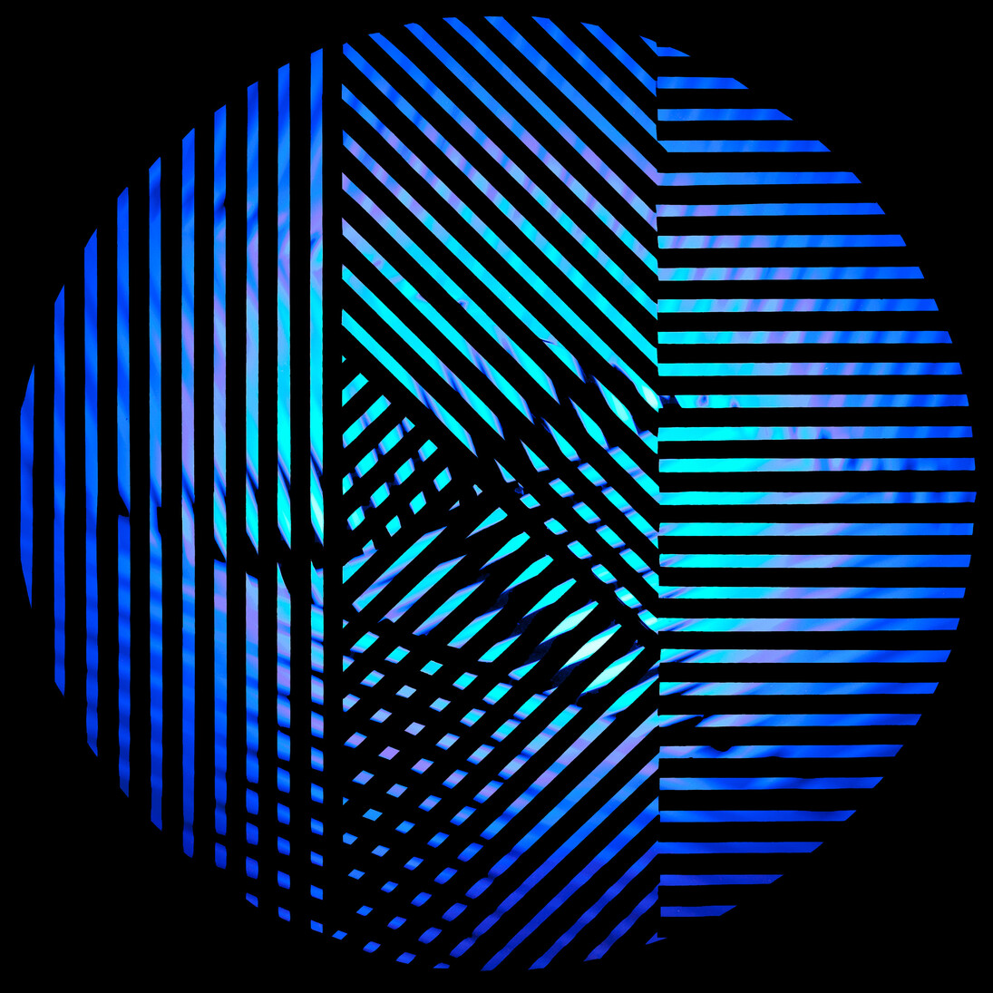 Grazia Varisco, Schema Luminoso Variabile R.R. 66, dettaglio, 1963/64, wood, perspex, neon, electric motor, 68,5 × 68,5 cm, photo by Ginevra Agliardi, courtesy  Cortesi Gallery, Grazia Varisco