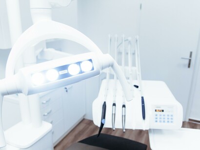 Dentist's instruments for dental scaling. If you're worried about the procedure, ask your dentist if you can have it done in a single visit