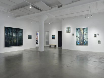 Chester Arnold, A brief summary of my so-called life, exhibition view. Courtesy of Catharine Clark Gallery