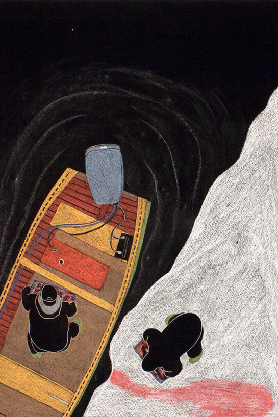 Kenojuak Ashevak & Tim Pitsiulak. Courtesy of AGH 