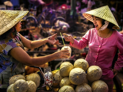Vietnam – Il mercato di Hué - Ph Sergio Pessolano