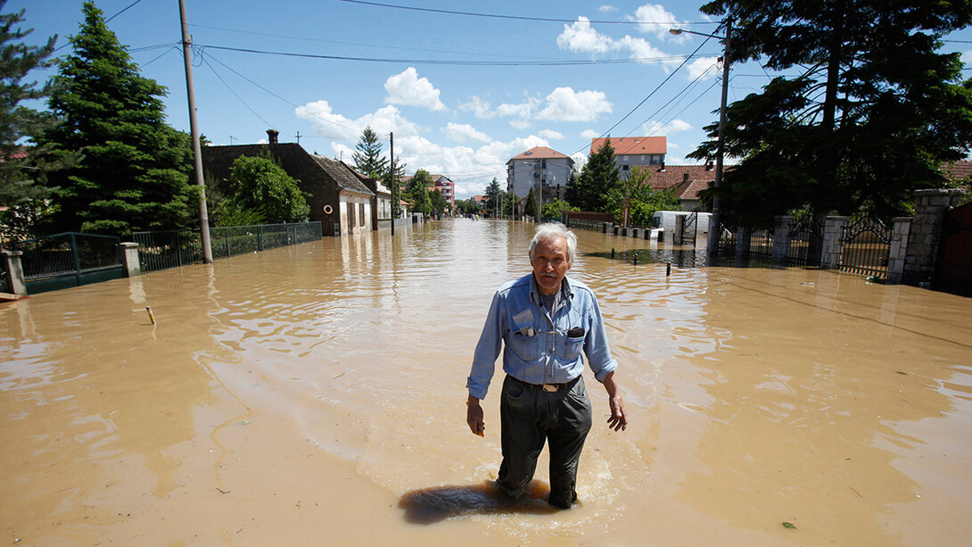Balkan region has experienced major floods in the past