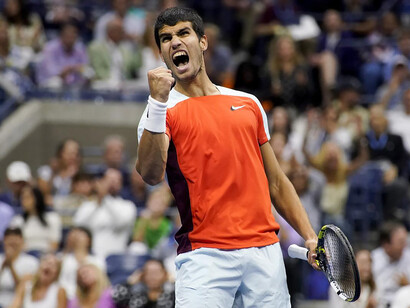 Carlos Alcaraz. Il a traversé cet US Open en mode guerrier, tel le combattant qu’il est déjà, avec toute sa palette technique © 2022 AFP