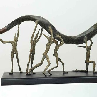 Bushra Fakhoury, Kudu procession. Courtesy of Mall Galleries
