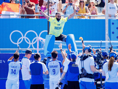 In his final game at the Paris 2024 Olympics, Sreejesh secures his first Olympic medal