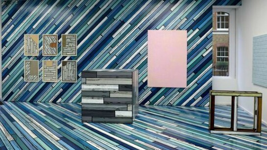 Richard Woods, Installation View of D.I.Y at the Alan Cristea Gallery, London 2013, Courtesy the artist and the Alan Cristea Gallery