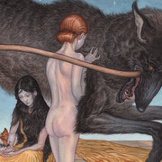 Jason Mowry, Eyes I dare not meet, 2025. Courtesy of Haven Gallery