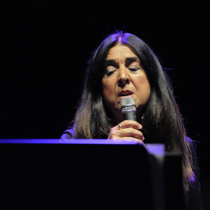 la cantante Stefania Scarinzi, foto Francesco Barni