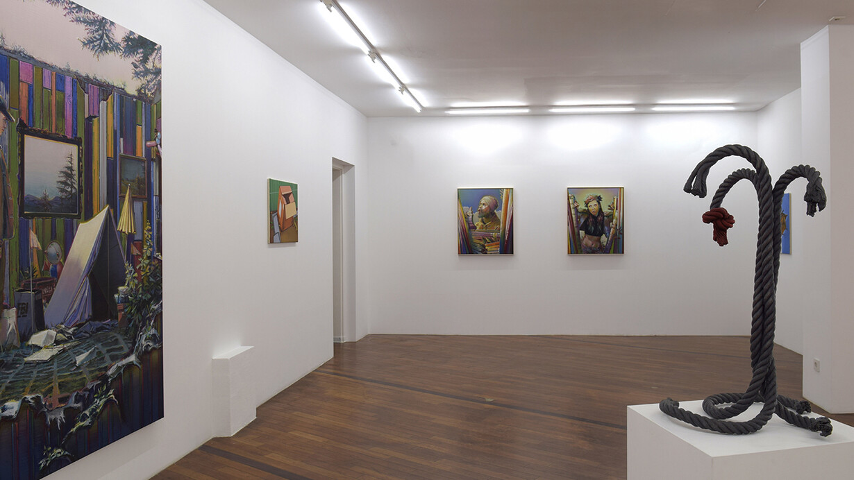 Various artists, Peak eye, exhibition view. Courtesy of Galerie Gebr. Lehmann