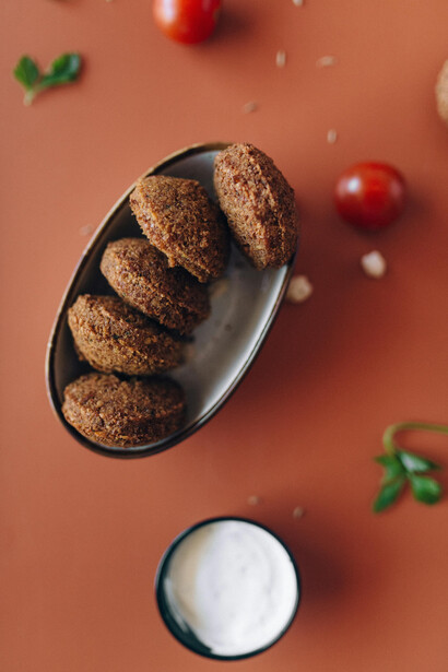 Un plato de falafel