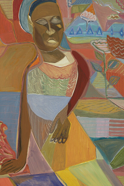 Ficre Ghebreyesus, Mermaid, c. 2011. Courtesy of Modern Art 