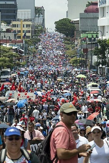 Huelga general en Costa Rica contra la propuesta de plan fiscal del gobierno de Carlos Alvarado Quesada, 26 de septiembre de 2018