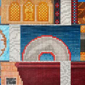 James Gold, Interlace II (detail), 2025. Courtesy of Morgan Lehman Gallery