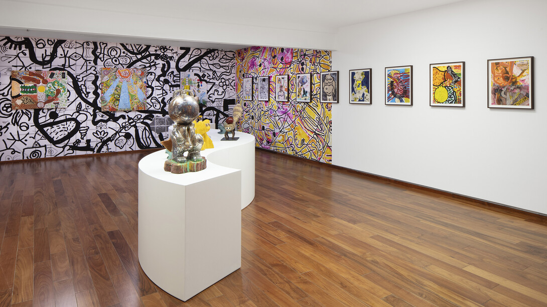 Ramiro Chaves, Ruido viator (Noise viator), exhibition view. Courtesy of Proyectos Monclova