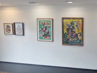 Miguel Ángel Pareja, Graphic work of Miguel Ángel Pareja, exhibition view. Courtesy of Galería de las Misiones