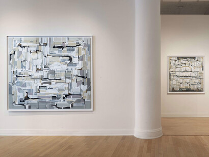 James Kennedy, Crystalline velocity, exhibition view. Courtesy of Dolby Chadwick Gallery