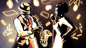 Newport Jazz Festival 2021. A laboratory, not a museum, ill. by Lesya Bilenko