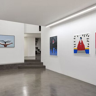 Various artists, Venus noire, exhibition view. Courtesy of Galleria Anna Marra