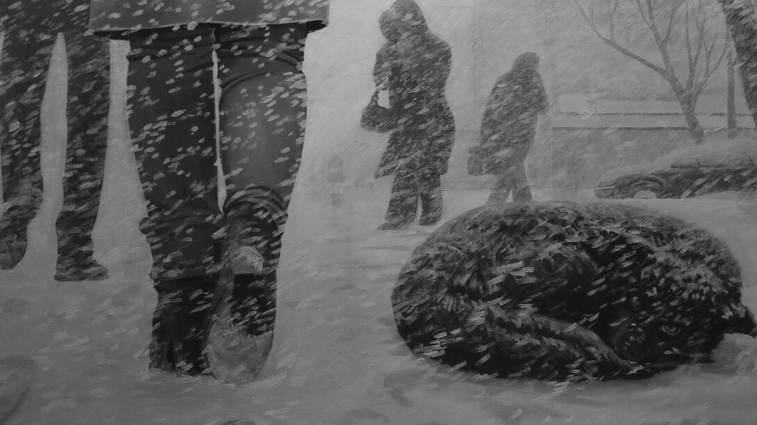 Aleksey Kharitonov, Cold. Courtesy of Erarta Museum