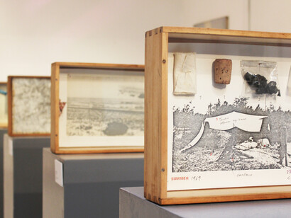 Livio Marzot, Exhibition view. Courtesy of Galleria Antonia Jannone