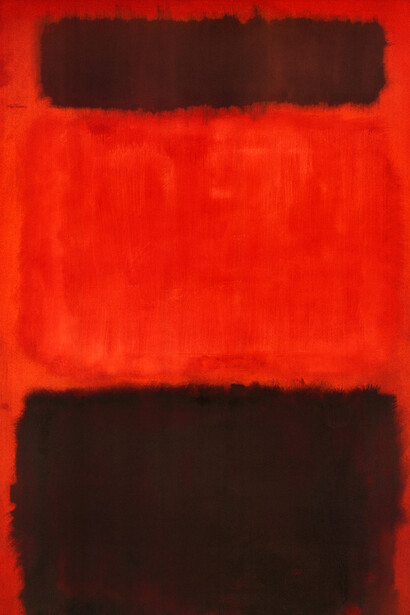 Mark Rothko, Marrones y negros sobre rojos